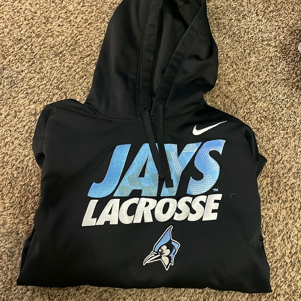 John Hopkins Men’s Lacrosse Hoodie XL